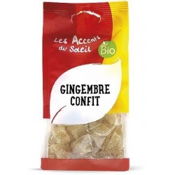 GINGEMBRE CONFIT EN CUBES CHINE 125G
