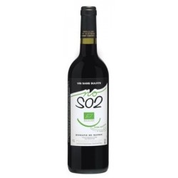 VIN ROUGE SANS SULFITE AJOUTE 75CL
