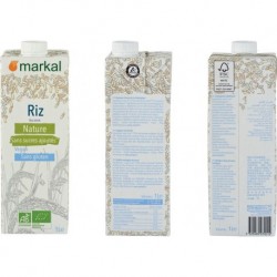 BOISSON RIZ NATURE 1L MARKAL