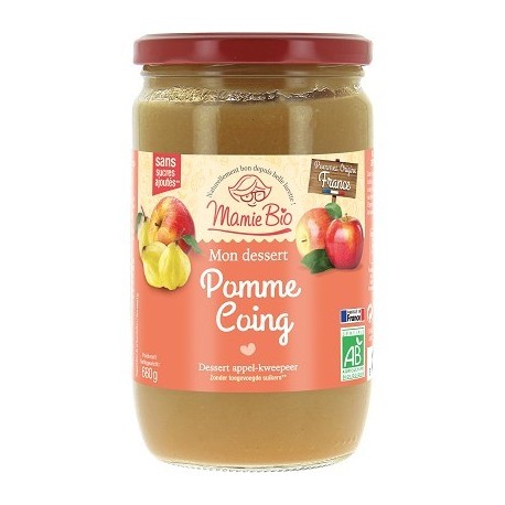 PUREE POMME FRANCE COING 680G