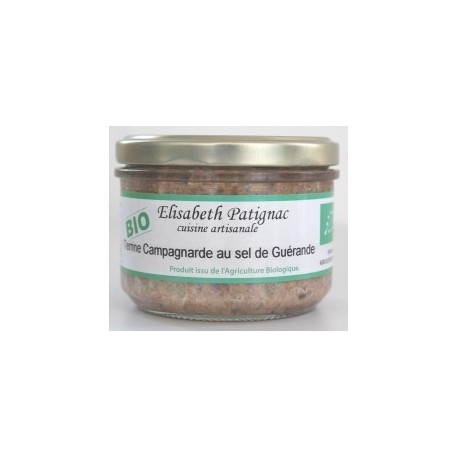 TERRINE CAMPAGNARDE BIO AU SEL DE GUERANDE