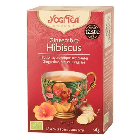 A. YOGI TEA GINGEMBRE HIBISCUS