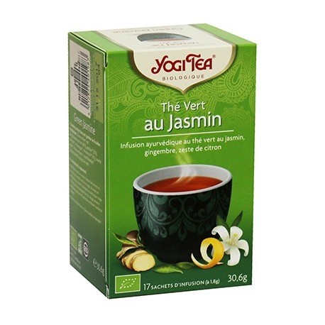 YOGI TEA THE VERT AU JASMIN 17 SACHETS
