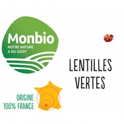 LENTILLES VERTES MONBIO AB 5KG