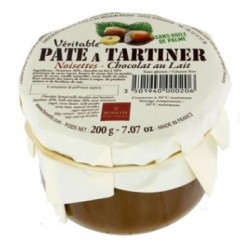 PATE A TARTINER NOISETTES CHOC.LAIT 200G EN VERRINES