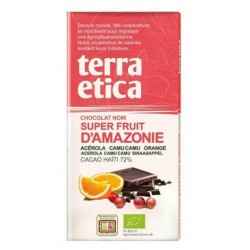 A.CHOCOLAT SUPERFRUITS AMAZONIE  NOIR 72% 100G