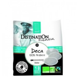 CAFE DOSETTES DECA 100% ARABICA 18 UNITES EQUITABLE