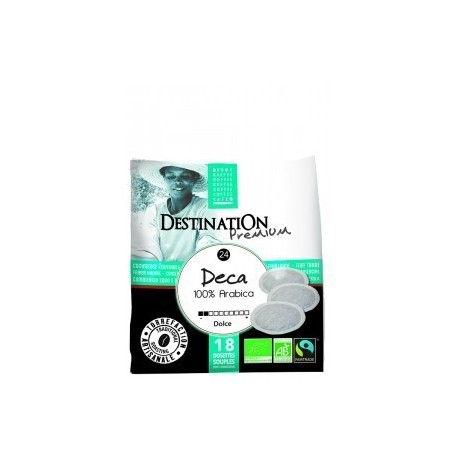CAFE DOSETTES DECA 100% ARABICA 18 UNITES EQUITABLE