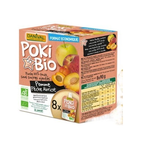 A.ETUIS POMME PECHE ABRICOT X 8