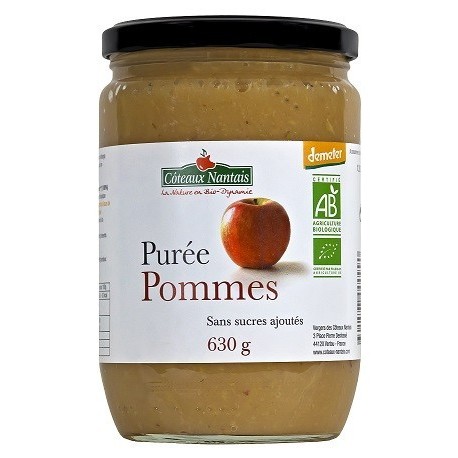 PUREE POMME 630G DEMETER