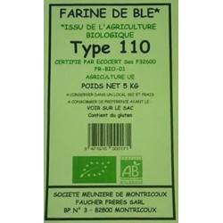 FARINE BLE T110 5KG MOULIN