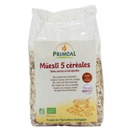 A.MUESLI 5 CEREALES 500G PRIMEAL
