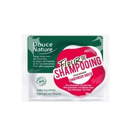 FLEUR DE SHAMPOING SOLIDE CHEVEUX SECS 85G