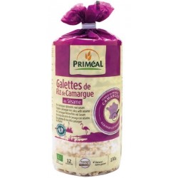 A.GALETTES RIZ CAMARGUE SESAME 130G