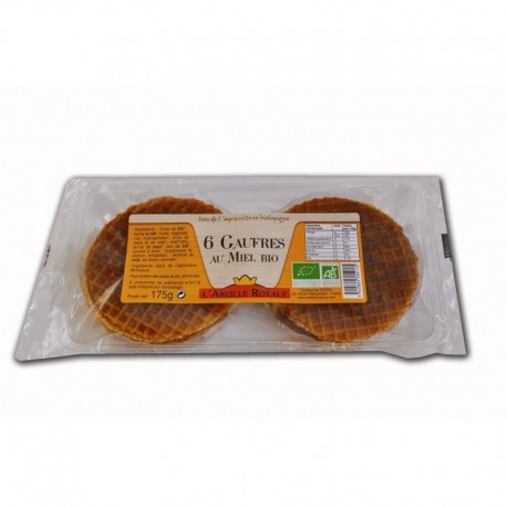 GAUFRES MIEL BARQUETTE 175G