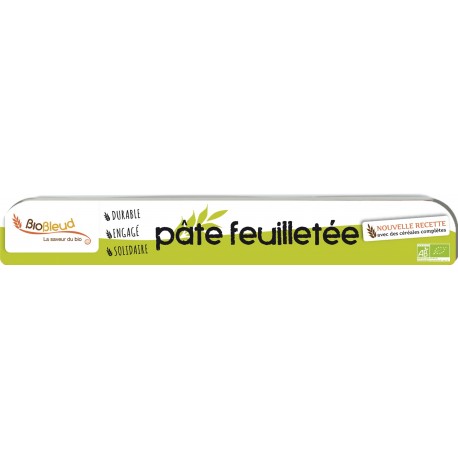 PATE FEUILLETEE 230G CREALES COMPLETES BIO BLEUD