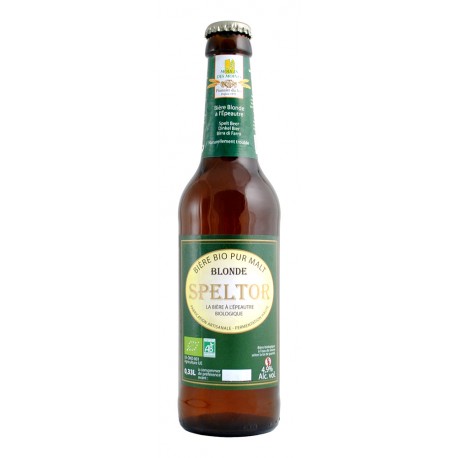 SPELTOR BIERE D  EPEAUTRE - 4 9% ALC. VOL. - BIERE BLONDE 33 CL