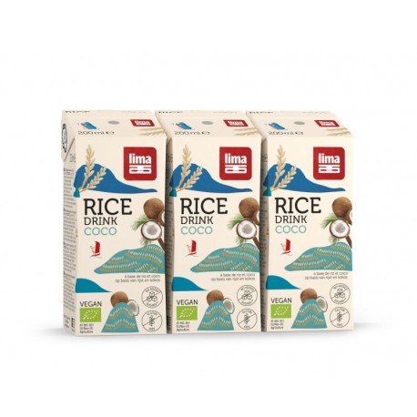 RICE DRINK COCO 3x200ML