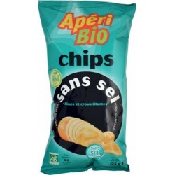 CHIPS SANS SEL 125G APERI BIO