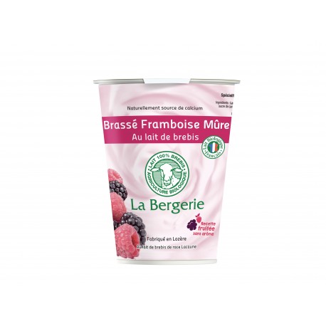 YAOURT BREBIS BRASSE FRAMBOISE 400G