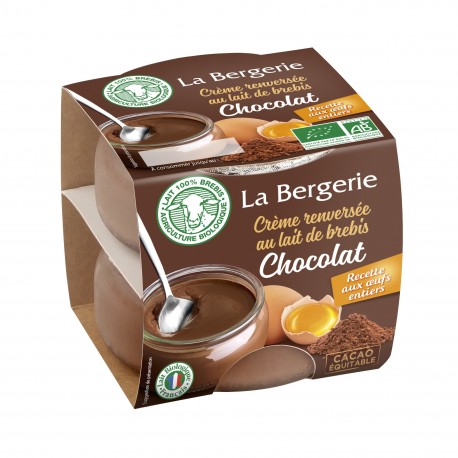 CREME RENVERSEE BREBIS CHOCOLAT 2X110G