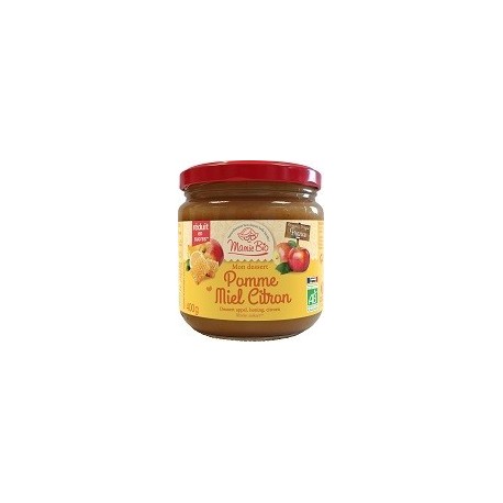 A.PUREE DE POMME FRANCE CITRON MIEL 400G