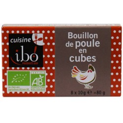 BOUILLON CUBE POULE 6X11G SS HUILE DE PALME SS GLUTEN SS LEVURE