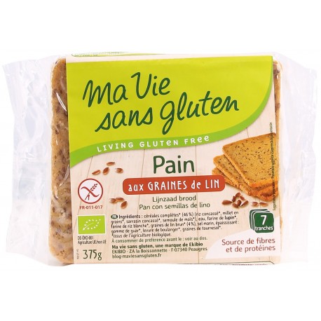 PAIN GRAINES DE LIN SSG PRIMEAL