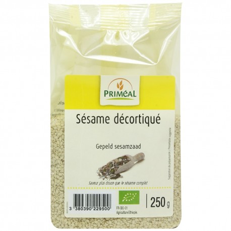 SESAME DECORTIQUE 250GR PRIMEAL