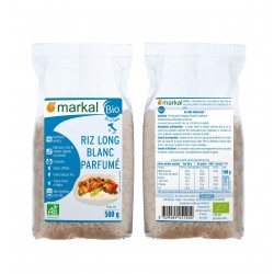 RIZ PARFUME BLANC 500G VARIETE BASMATI BIO