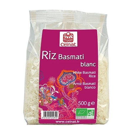 RIZ BASMATI BLANC 500G CELNAT