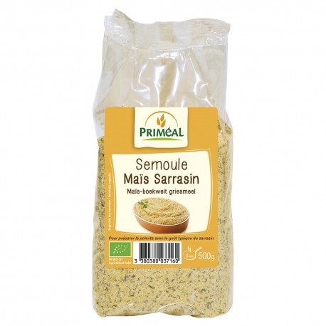 SEMOULE MAIS SARRASIN 500G
