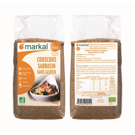 COUSCOUS SARRASIN 400G SS GLUTEN