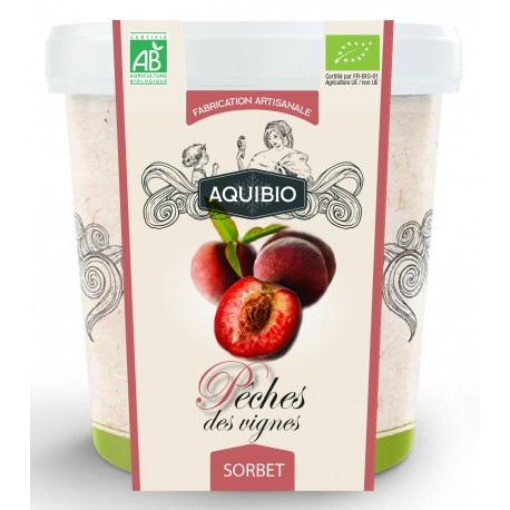 SORBET PECHE VIGNE 500ML