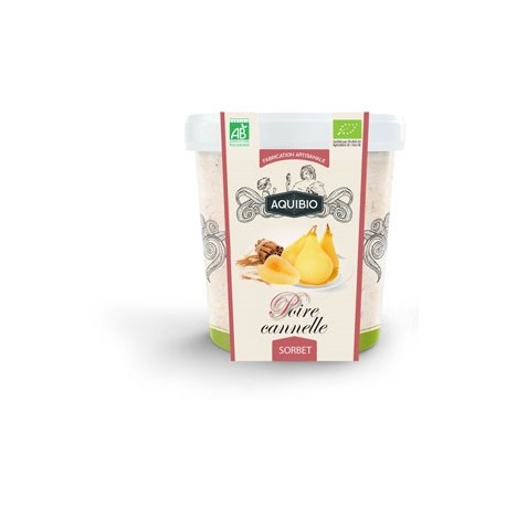 SORBET POIRE CANELLE 500ML