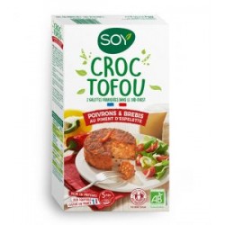 CROQUE TOFOU POIVRONS ET BREBIS