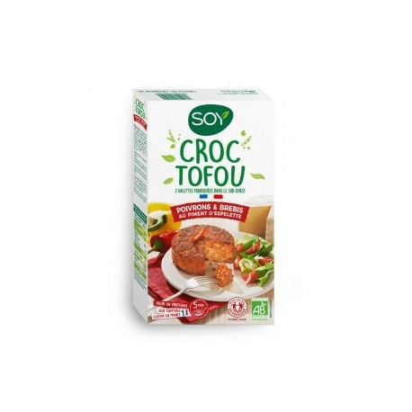 CROQUE TOFOU POIVRONS ET BREBIS