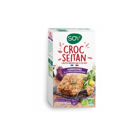 CROC SEITAN AUBERGINES