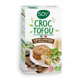 CROQUE TOFOU CHEVRE EPINARD