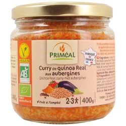 CURRY QUINOA AUBERGINE 400G
