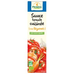 SAUCE TOMATES CUISINEE AUX LEGUMES 180G