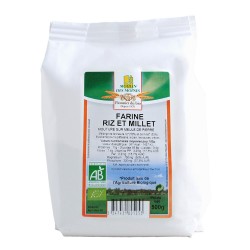 FARINE RIZ MILLET 500G MM