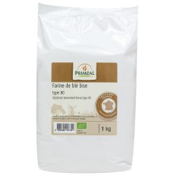 FARINE BLE T80 1KG PRIMEAL