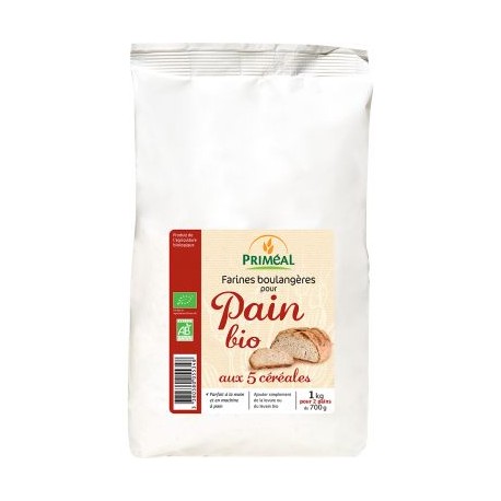 FARINE POUR PAIN 5 CEREALES 1KG
