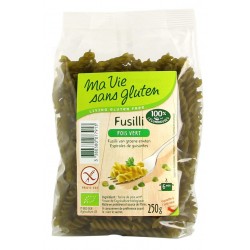 FUSILLI POIS VERT 250GR SSG