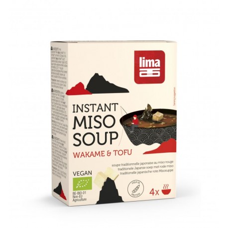 INSTANT MISO SOUP TOFU WAKAME 4X10G