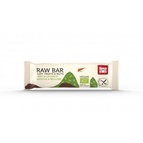 RAW BAR MENTHE REGLISSE LIMA 35G