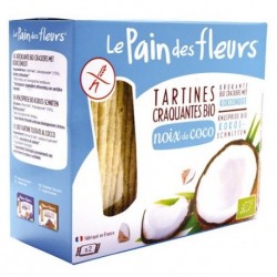 TARTINE NOIX DE COCO 150G PAIN DES FLEURS SS GLUTEN