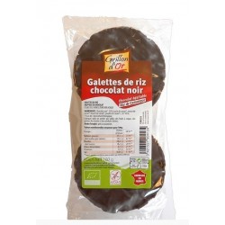 A.GALETTES RIZ NAPPEES CHOCOLAT NOIR 100G