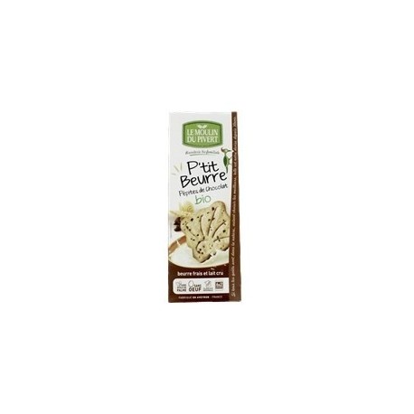 A.PETIT BEURRE PEPITES DE CHOCOLAT 155G